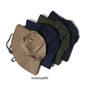 Top kapaklar moda kova kapakları katlanabilir balıkçı şapkası unisex tasarımcı açık sunhat yürüyüş tırmanışı av av plaj balıkçılık şapkaları erkek çizim ip kapağı