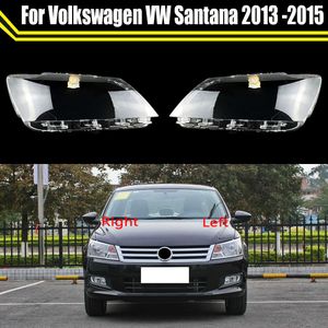 Copertura trasparente del faro per VW Santana 2013 2014 2015 Paralume Faro anteriore Paralume in vetro Lente Borsette