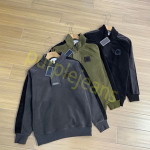 Stones Island En Kaliteli Taş Jumper Erkek Sweatshirt Sweat Shirt Sıradan Sweatshirtler Uzun Kollu Kadın Hoodie Vücut Sıcak Sweatshirt