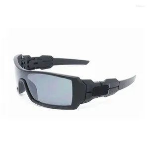 Occhiali da sole da uomo per ciclismo all'aperto, moda, occhiali da sole, con pacchetto, tendenza, designer di marca, occhiali da guida UV400