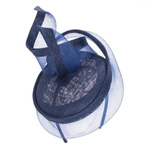 Lawliet fascinators para mulheres festa de chá pequeno sinamay casamento igreja chapéus de corrida bandana t433