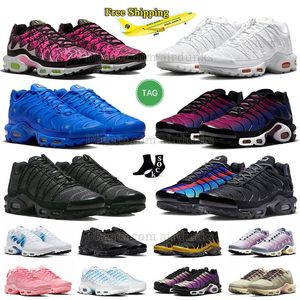 Бесплатная доставка Tn Plus кроссовки Chaussure Tns Enfant Marseilles Terrascape Barcelone Mens Basket Tuned Berlin Utility Requin Blanched Aqua 25th Anniversary