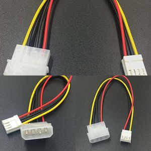 Yeni dizüstü bilgisayar adaptörleri şarj cihazları 3pcs 4 pin molex ide erkek - 4p ATA dişi güç kablosu disket sürücü adaptör bilgisayar pc disket sürücü konnektör kablosu psu