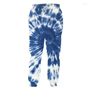 Mäns byxor IFPD Tie Dye Jogger Spring and Fall Casual Loose Overdimensionerade 3D Print Men/Women Polyester Sportspants grossist