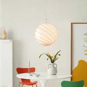 Подвесные светильники, скандинавская люстра, леденец, креативная лампа для ресторана, милый стиль, нефритовая конфетная форма, детская комната
