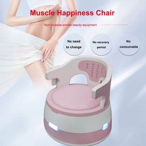 3: e generationen Happy Chair High Intensity Electromagnetic EMS Pelvic Floor Stimulator Exerciser för postnatal återhämtning Privat muskelavslappnande centrum