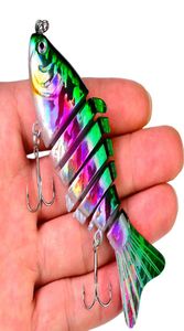 5 Färg 95 cm 15G ABS Fiske Lure för basöring Multi Jointed Swimbaits Slow Sinking Bionic Swimming Lures Bass Freshwater Saltw3672291