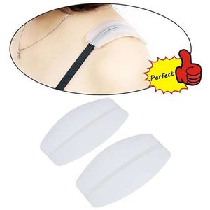 Silicone Underwear Intimates Accessories Breast Pad Bra Strap Cushions Holder Anti Slip Lingerie Shoulder Pads Soporte Para Cojines Con Tirante Para Sujetador