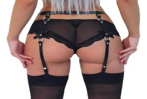 Leather Leg Harness Garter Belt Stockings Sexy Lingerie Women Body Straps Band Suspender Bdsm Bondage Garters4085964