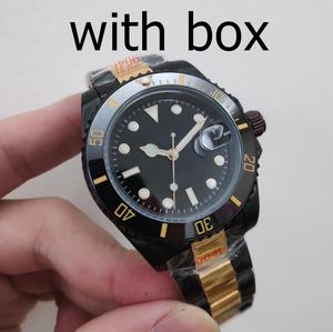 Men's watch luxury brand high-quality watch automatic mechanical watch size 40mm diving men's stainless steel strap waterproof watch men's sports watch