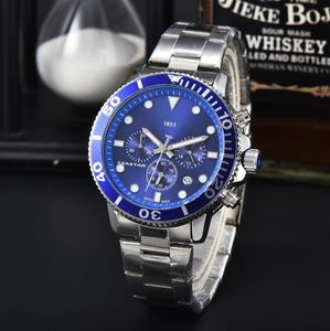 Modemärke armbandsur Tissoity Men's Women Watches Quality Quartz Movement Watch Luxury Sports Wrist-Watch Classics 1853 SEASTAR Watches T120417A Armband