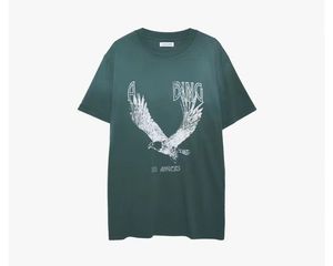 AB 여성 디자이너 T 셔츠 Anines Swit-Fry Color Water Water Bing 티 눈송이 짧은 슬류 느슨한면 둥근 목 Anine Tshirt 812