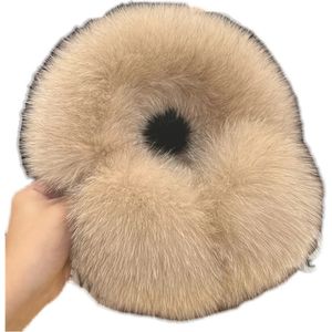 Ear Muffs Winter Warm Real Fox Fur Earmuffs Women Girls Ear Warmer Cover Plush Ear Muff Justerbar Full Pelt Ear Warmers 231214