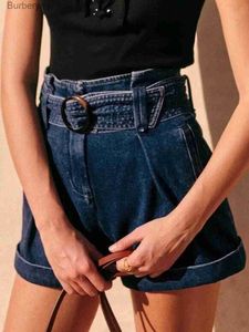 Damen-Shorts mit hoher Taille, Denim-Shorts für Frauen, 2023, Sommerkleidung, Mode, Streetwear, Bot Fe, beiläufige kurze Hosen, JeansL231215