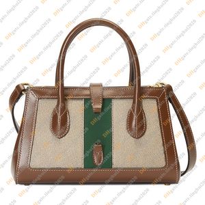 Ladies Fashion Casual Designe Luxury 1961 Totes Handväska axelväskor Crossbody Messenger Bag Top Mirror Quality 772126 Pouch Purse