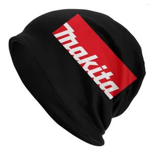 Berets Makitas Tools Motorhaube Hut WinterHerbst Ski Skullies Mützen für Männer Frauen Stricken Hüte Frühling Kopf Wrap Caps