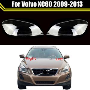 for Voo XC60 2009~2013 Transparent Lampshade Headlamp Lamp Shade Car Headlight Shell Cover Lens Plexiglass Light Caps
