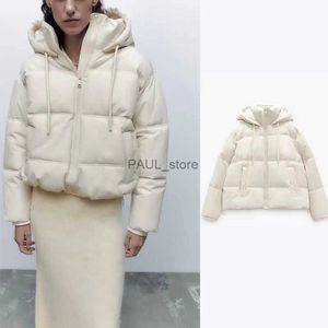 Women's Down Parkas Traf Zr Winter Women's Cold Coat Winter Jackets For Women 2023 Warm Thermal Parkas Woman Winter Coat Promotion Kvinnlig yttre Wearl231215