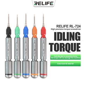 Screwdrivers Tools Set RELIFE RL724 Strong Magnetic Screwdriver Precision for Mobile Phones 231215