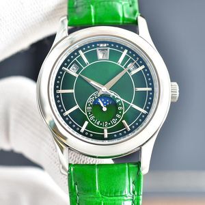 Orologio da uomo Orologio di design 40mm Quadrante grigio Automatico U1 Meccanico Moda Stile classico Acciaio inossidabile Impermeabile Zaffiro luminoso Orologio dhgate Orologio di lusso