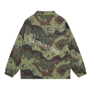 24ssMens Jackets Designer Galleries Depts Jackets Luxury T-Shirt Fashion Brand Jackets zipper Casual Stylist Clothes Clothing# 998Camouflage jacket