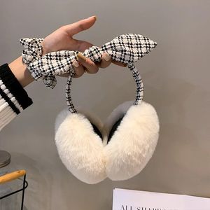 Ear muffs bonito cobre sacos para mulheres no inverno earmuffs aquecedores de orelha proteção anticongelante estudante 231215