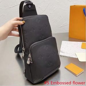 2023 Top Quality Avenue Sling Bag Mens Designer Shoulder Bags Mans crossbody Bag Wallet Hobos Message Handbag Tote Belt Bag Bumbag