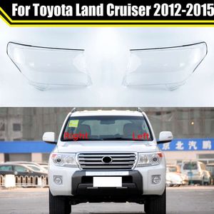 Capa transparente para lente frontal, abajur para farol de carro para toyota land cruiser 2012 ~ 2015