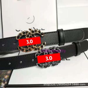 Designer Belt socialite fibbia diamante cintura chaneles per jeans da donna cintura versatile alla moda per semplici accessori gonna