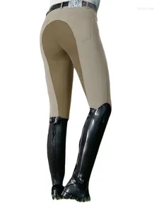 Spodnie damskie ciasne rozciąganie mody swobodne legginsy jeździeckie spodnie jeździeckie jodhpurs żeńskie bryczesy