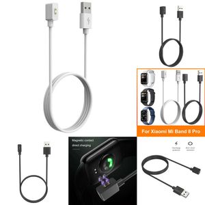 1 m flera skyddsladdningskabel Smart Accessories Magnetic USB laddningskabel för MI 8 Pro/8/Redmi Band 2/Watch 3 Active