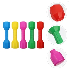 Dumbbells 5 PCS Toddler Fitness Kids Children Exercise Toy Household Christmas Goodies Home Gym Barbell Plastic Workout