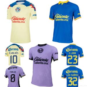 Club Soccer Club America 7 Brian Rodriguez Jersey 32 Leo Suarez 17 Alejandro Zendejas 10 Diego Valdes 33 Julian Quinones Football Kits Mundur 23 24 Man Team Team