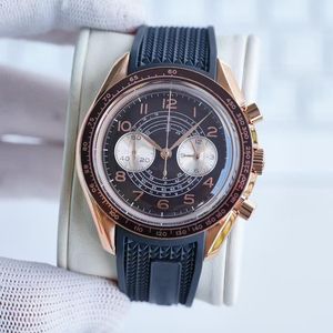 Роскошные дизайнерские мужские часы aaa высокого качества, 43 мм, кварцевые, с механизмом VK, модные водонепроницаемые сапфировые часы, Montres Armbanduhr, подарочные часы для пар