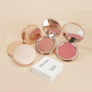 Blush Custom Bulk Blush Powder Cream Private Label Naturlig modifierad flerfärgad långvarig reparation Blusher Pink Block Rouge Makeup 231214