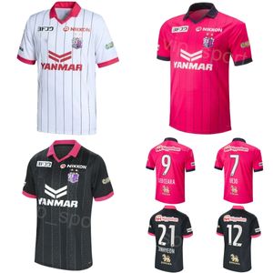 Club 23 24 Cerezo Osaka Soccer Jerseys J1 League Mens Team 9 Pereira 38 Kitano 25 Okuno 19 Tameda 7 Uejo 8 Kagawa 11 Zestawy koszulki piłkarskiej Croux dla fanów sportu fanów