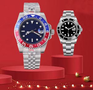 DESIGNE MENS Titta på Womens Watch AAA Quality Watch 8215 Automatisk rörelse Keramisk ring Fashion Style 904L Rostfritt stål Glödvattentät 50 Sapphire Watch