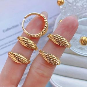 Anéis de casamento 10 peças moda banhado a ouro anel feminino joias mulheres meninas designs simples unissex anéis vintage 231214