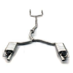 Stainless Steel Cat-back System Exhaust Muffler Mid Tailpipe Catback For Mercedes Benz C43 AMG Four Doors 18-20 3.0T