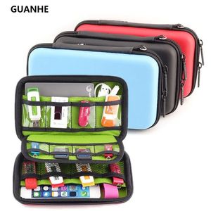 Stuff Sacks Guanhe Waterproof Hard Drive Earphone USB Flash Case Digitala lagringspåsar Organisera Box Pochette Disque Dur 25 231215