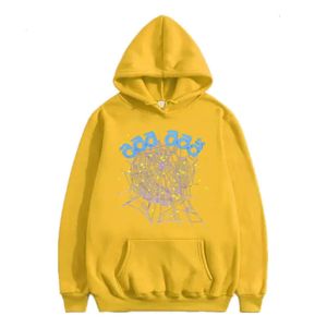 Herr designer tröja sp der kvinnor hoodie ängel hoodie män kvinnor tungt tyg spindel web sweatshirts trackover qing