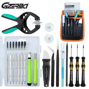 Chaves de fenda GZERMA Electronics Laptop Kit de ferramentas de reparo de telefone móvel com bolsa portátil Conjunto de chave de fenda para iPad Tablet 231215