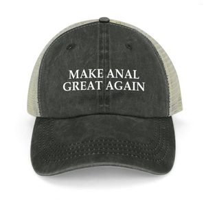 Бейсбольные кепки Make Anal Great Again Ковбойская шляпа Военная тактическая кепка Мужская уличная одежда Джентльмен Дамы Мужские