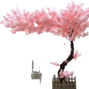 Decorative Flowers Simulate Large-scale Cherry Blossom Tree Landscape Year's Wish Display Window And False Decoration