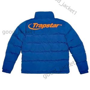 Мужская дизайнерская пуховая куртка Trapstar Парки Trapstar Puffer London Hyperdrive Технический Черный Белый Теплая мужская одежда Мужская куртка Trapstar 5 6PQ1