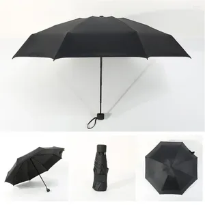 Umbrellas Folding Foldable Color Rainy Candy Day Travel Pocket Traveling Rain Mini Umbr Gear Sun