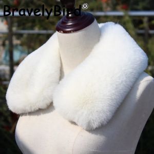 Lenços Faux Rex Rabbit Fur Collar para Mulheres Homens Crianças 55cm Casacos de Inverno Com Capuz Pele Decorativa Fluffy Soft Scarves Wraps Shawl 231215