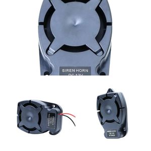 Nya larmsystem Alarm Horn Siren Buzzer 12V Sex-Tone 110 poäng Liten storlek och lätt att installera