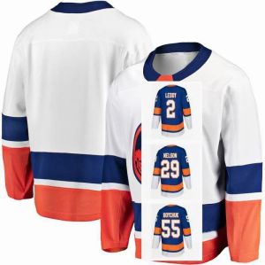 PERSONALIZZATO Maglia personalizzata New York Islander Brock Nelson 29 Johnny Boychuk 55 Nick Leddy 2 Semyon Varlamov 40 Tom Kuhnhackl 14 Jodan Eberle 7 S-3