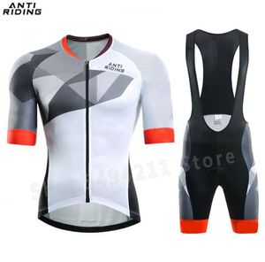 Cykelkläder Kort ärm Jersey Set Pro Road Bike Clothes Summer Bicycle Triathlon Skinsuit Cycle Shirt 2207256794350